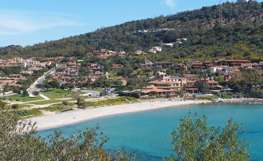 Bilocale 10 al mare con veranda Àrbatax Exterior foto
