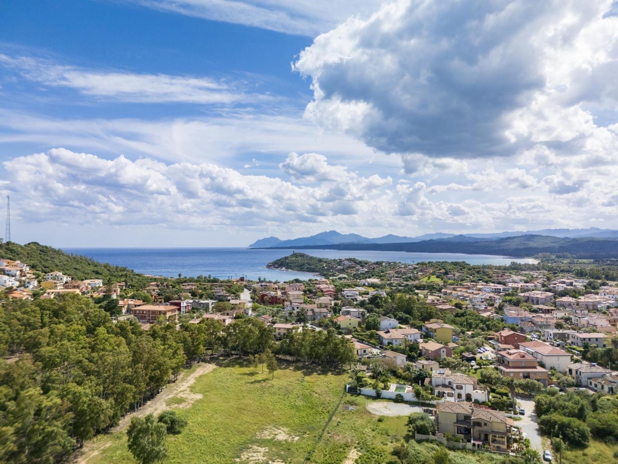 Bilocale 10 al mare con veranda Àrbatax Exterior foto