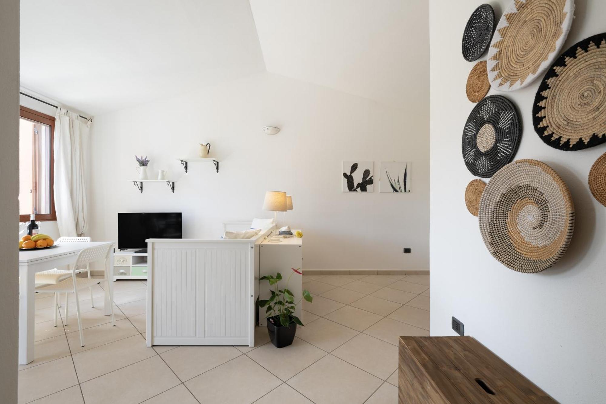Bilocale 10 al mare con veranda Àrbatax Exterior foto