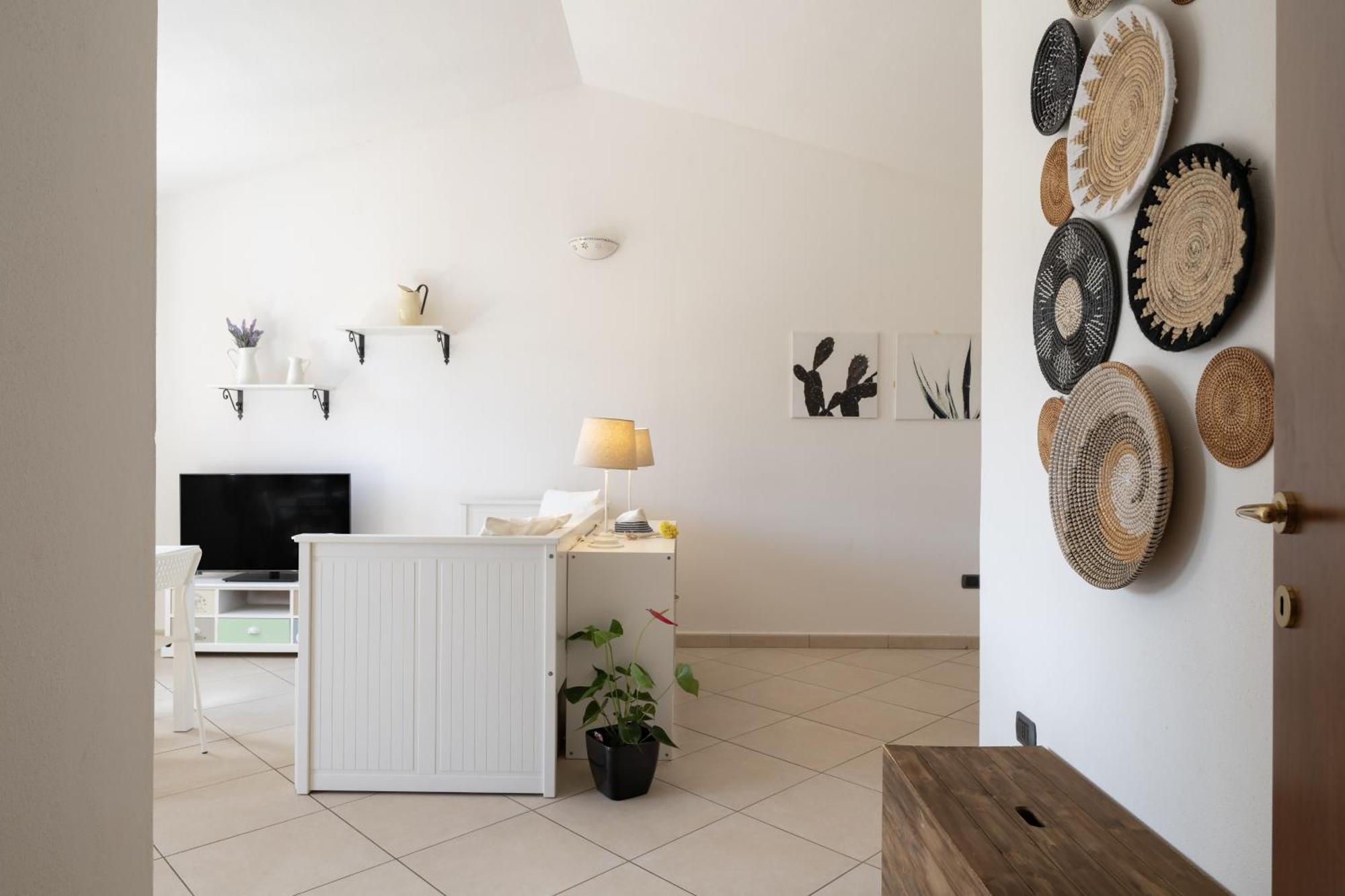 Bilocale 10 al mare con veranda Àrbatax Exterior foto